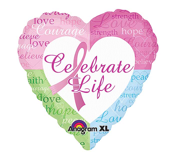 18" Celebrate Life Balloon