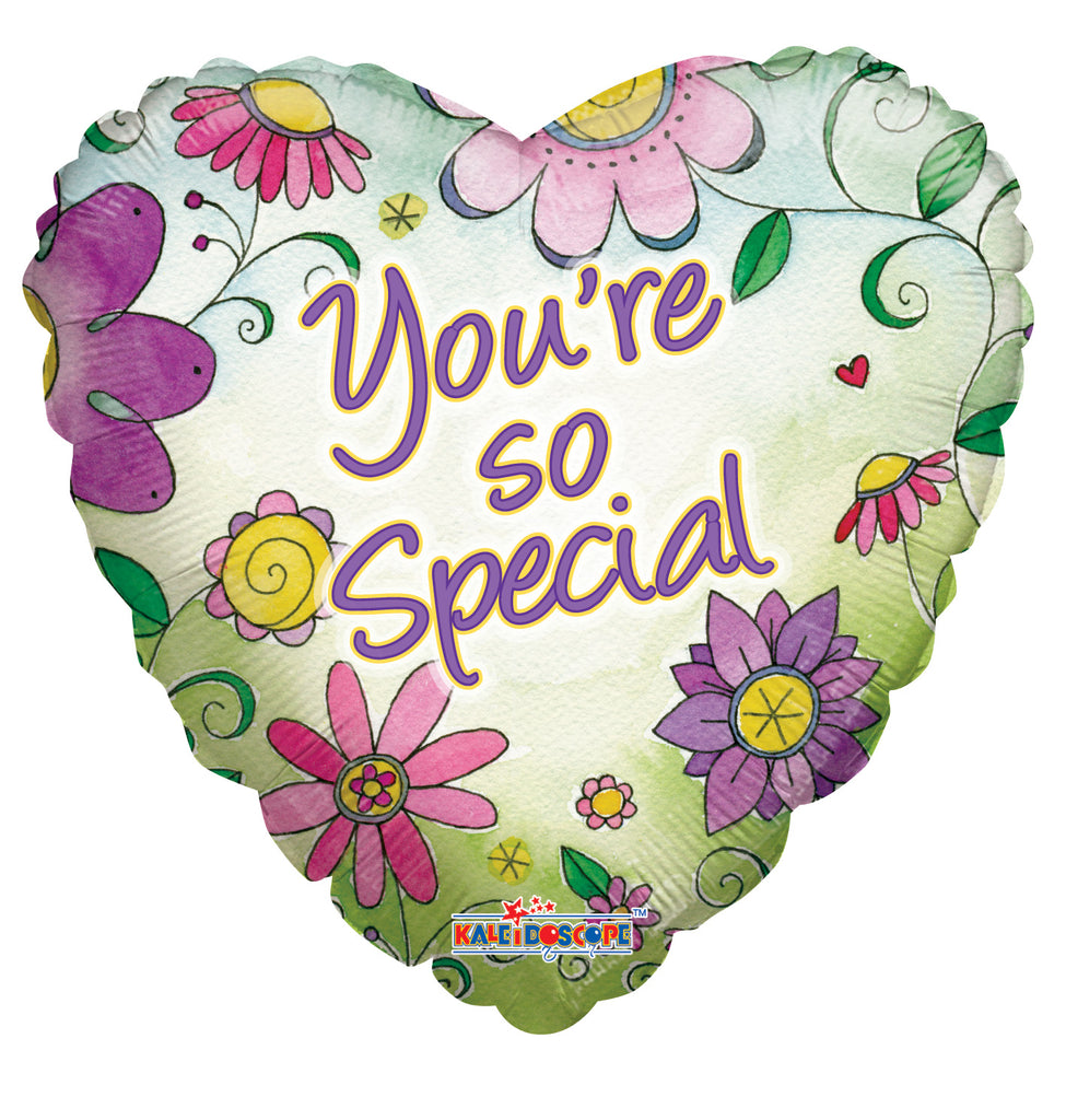 18" You're So Special Flowers Balloon