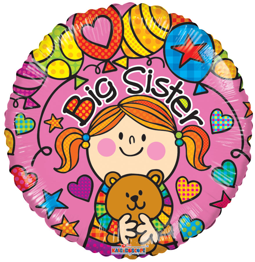 18" Big Sister Balloon