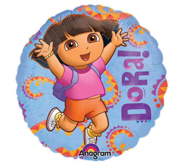 9" Mini Balloon (Airfill Only) Hola Dora