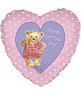 18" Happy Sweetest Day Bear Balloon