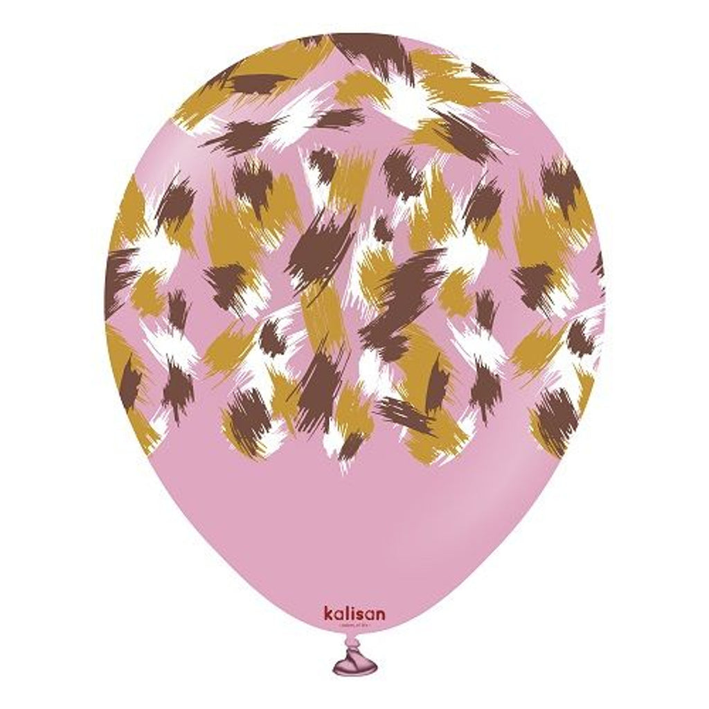 12" Kalisan Latex Balloons Safari Savanna Dusty Rose Canyon (25 Count)