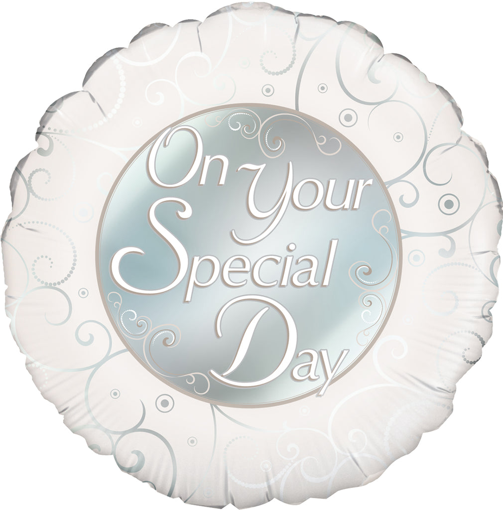 18" On Your Special day Oaktree Foil Balloon