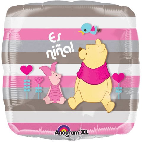 18" Es Nina Pooh Balloon (Spanish)