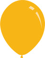 18" Deco Gold Yellow Decomex Latex Balloons (25 Per Bag)