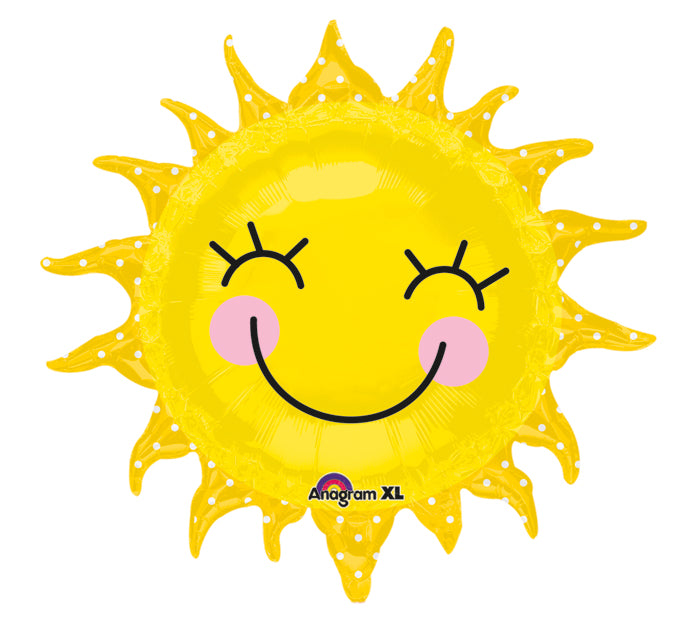 29" Smiling Sunshine Sun Balloon