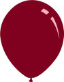 18" Deco Burgundy Decomex Latex Balloons (25 Per Bag)