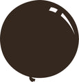 36" Deco Chocolate Brown Decomex Latex Balloons (5 Per Bag)