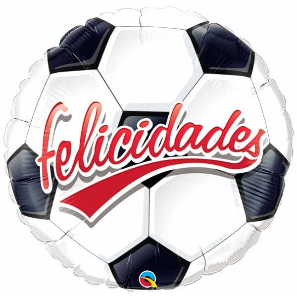 31" Felicidades Football Globo Balloon (Spanish)