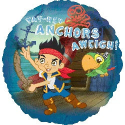 18" Jake And The Never Land Pirates Balloon