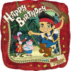 18" Jake And The Never Land Pirates Birthday Balloon