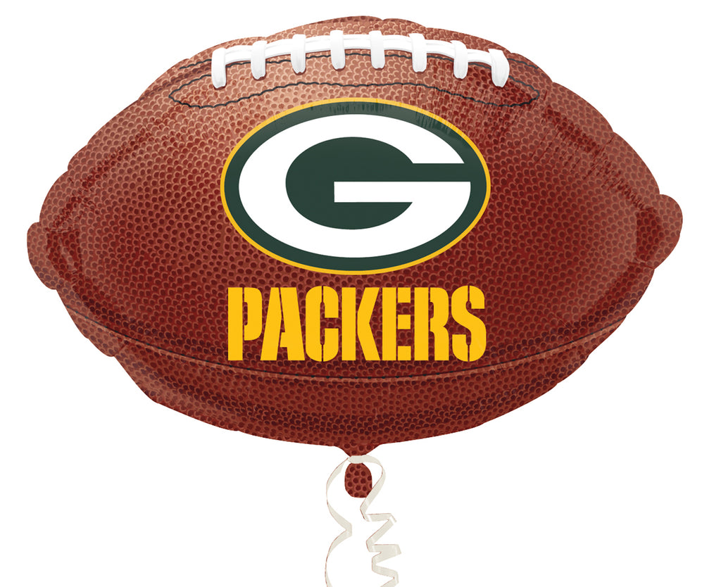 Junior Shape Green Bay Packers NFL Football Balloon