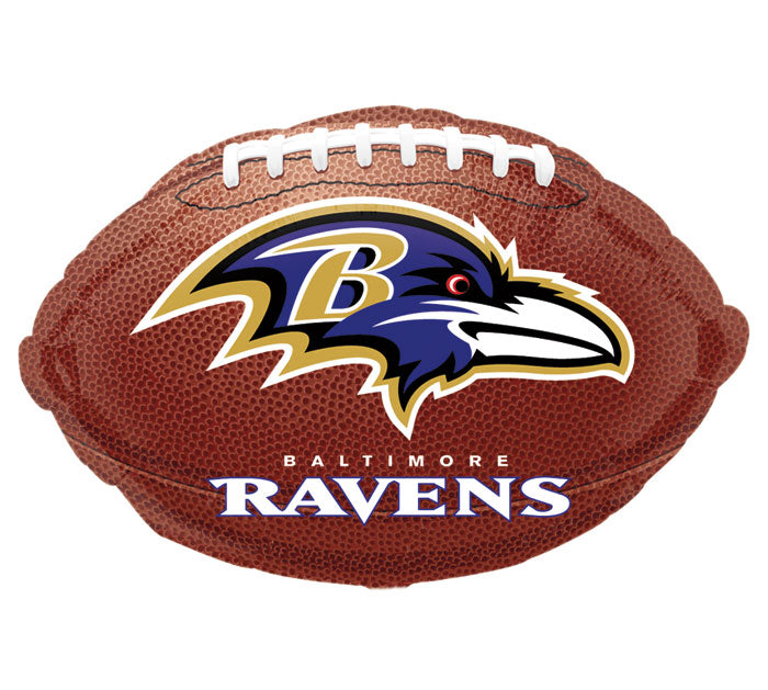Junior Shape Baltimore Ravens NFL Football Balloon