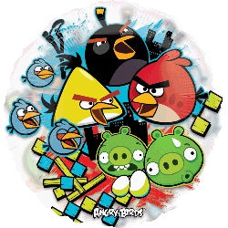 26" See-Thru Angry Birds Balloon