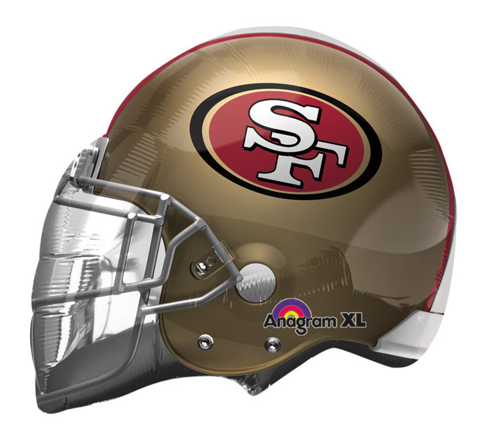 21" NFL Football San Francisco 49ers Helmet NFL Jumbo Balloon