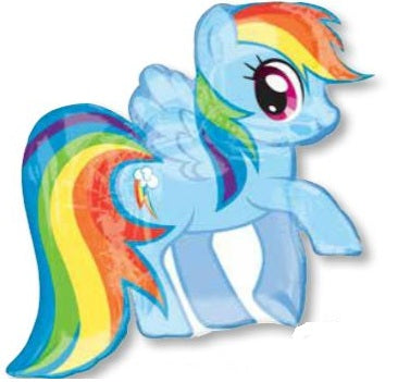 28" My Little Pony Rainbow Dash Balloon