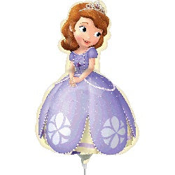 14" Airfill Only Sofia The First Pose Balloon