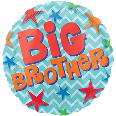 18" Big Brother Stars Balloon