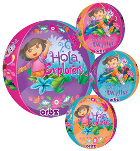 16" Dora the Explorer Orbz Balloons