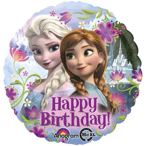 18" Disney Frozen Birthday Mylar Balloon