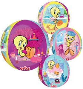 16" Tweety Bird Orbz Balloons