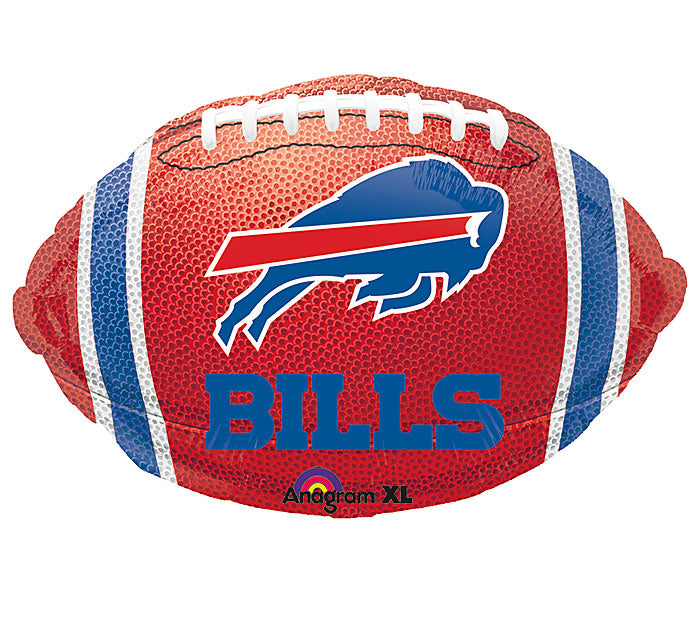 Junior Shape Buffalo Bills NFL Football Team Colors Balloon