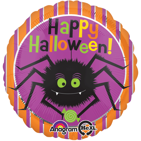 18" Cute Halloween Spider Balloon