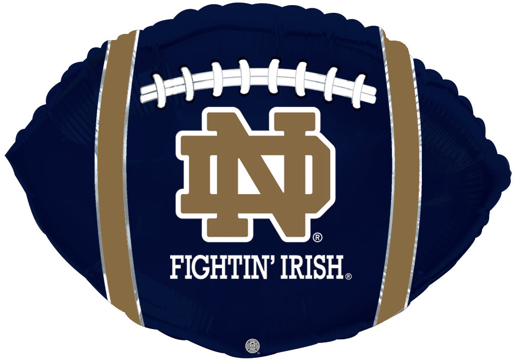 21" Notre Dame Fightin' Irish Football Balloon
