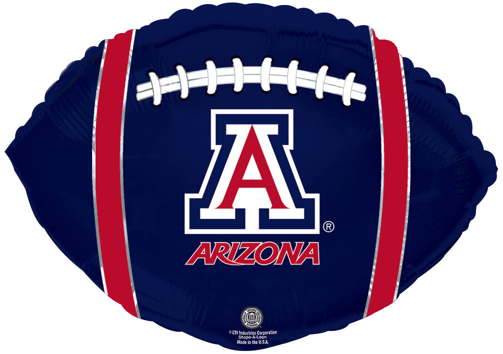 21" University Of Arizona Collegiate Football Balloon