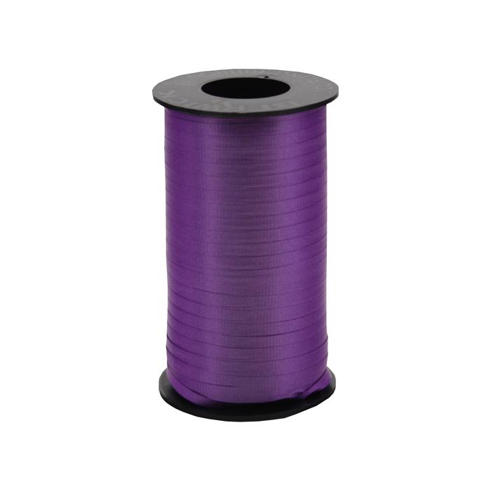 3/16" Poly Balloon Curling Ribbed Ribbon Purple