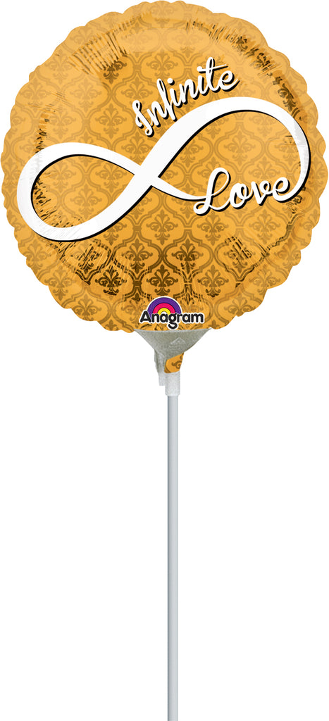 9" Airfill Only Infinite Love Balloon