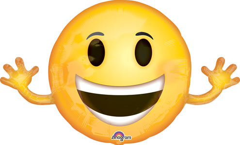 39" Jumbo Emoji Shape Balloon