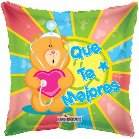 18" Doctor Oso Que Te Mejores Balloon (Spanish)