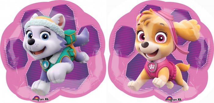 11"AirfillOnlyPawPatrol-Skye&EverestBalloon