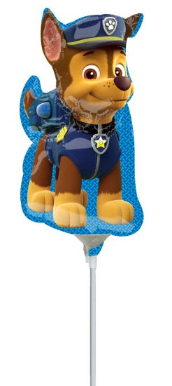 11" Airfill Only Paw Patrol - Chase Balloon