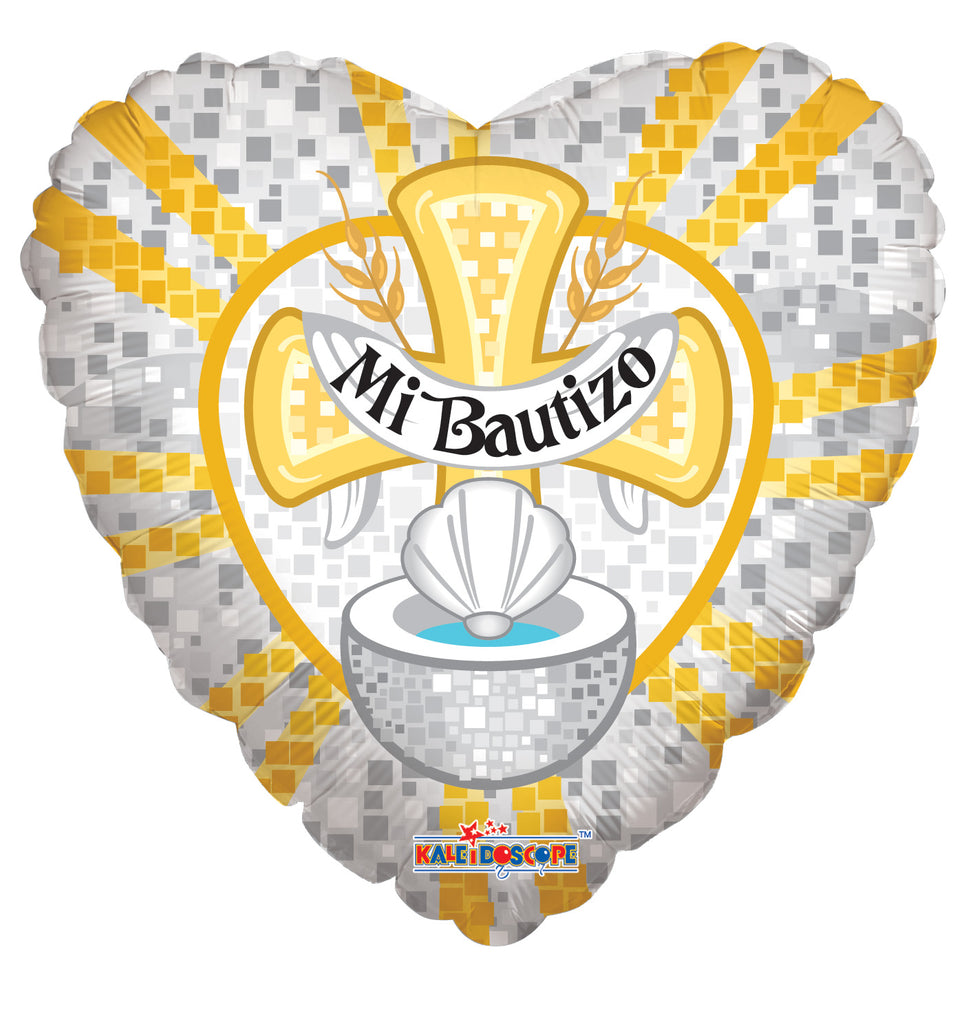 4" Airfill Only Mi Bautizo Balloon (Spanish)