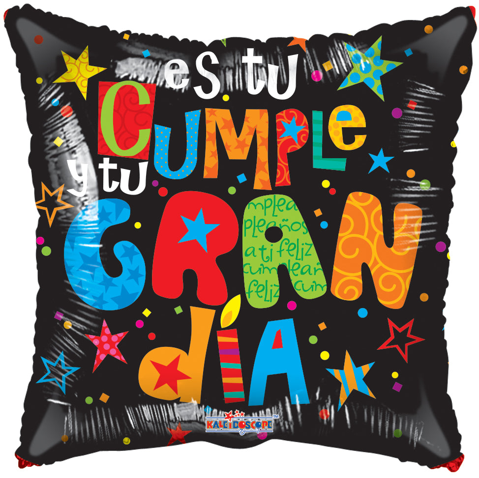 18" Es Tu Gran Día (Spanish) Foil Balloon
