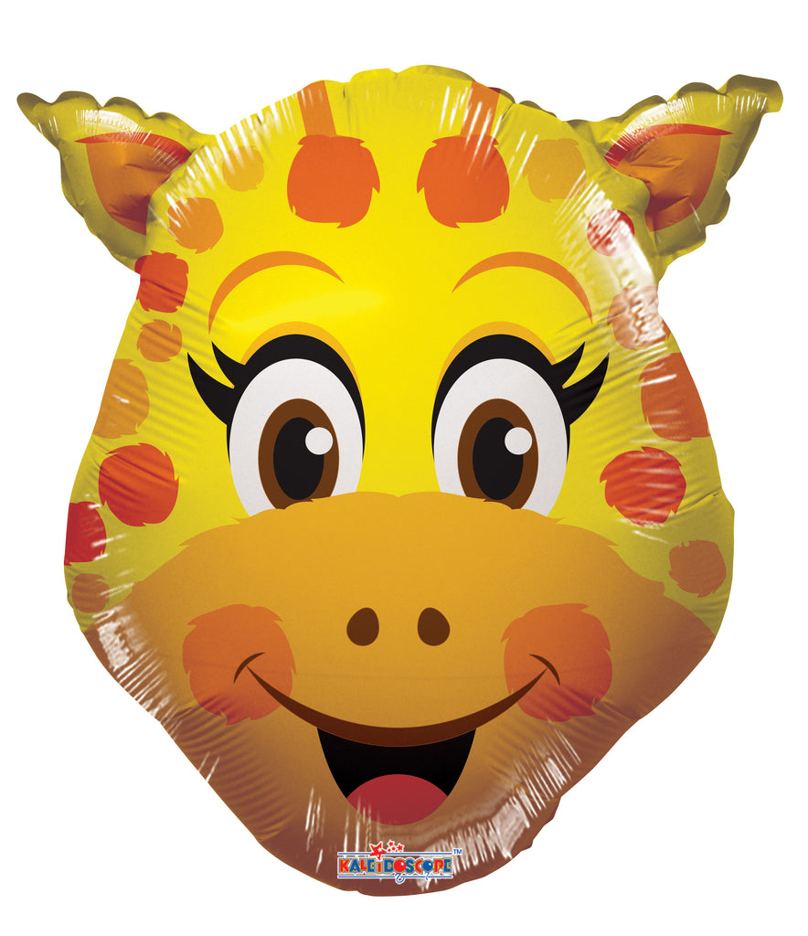 14" Airfill Only Head Giraffe Mini Shape Balloon