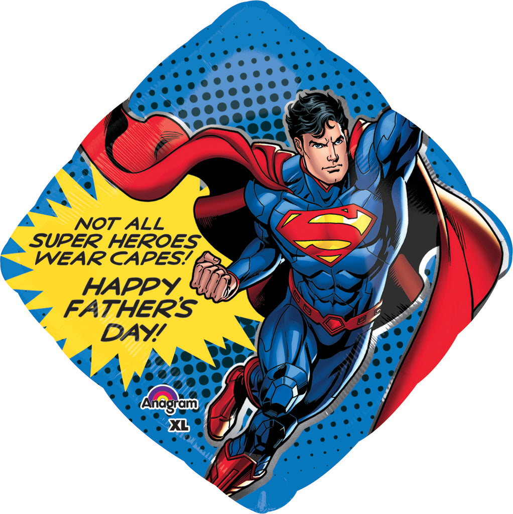 29" Jumbo SuperShape Superman with Cape Balloon