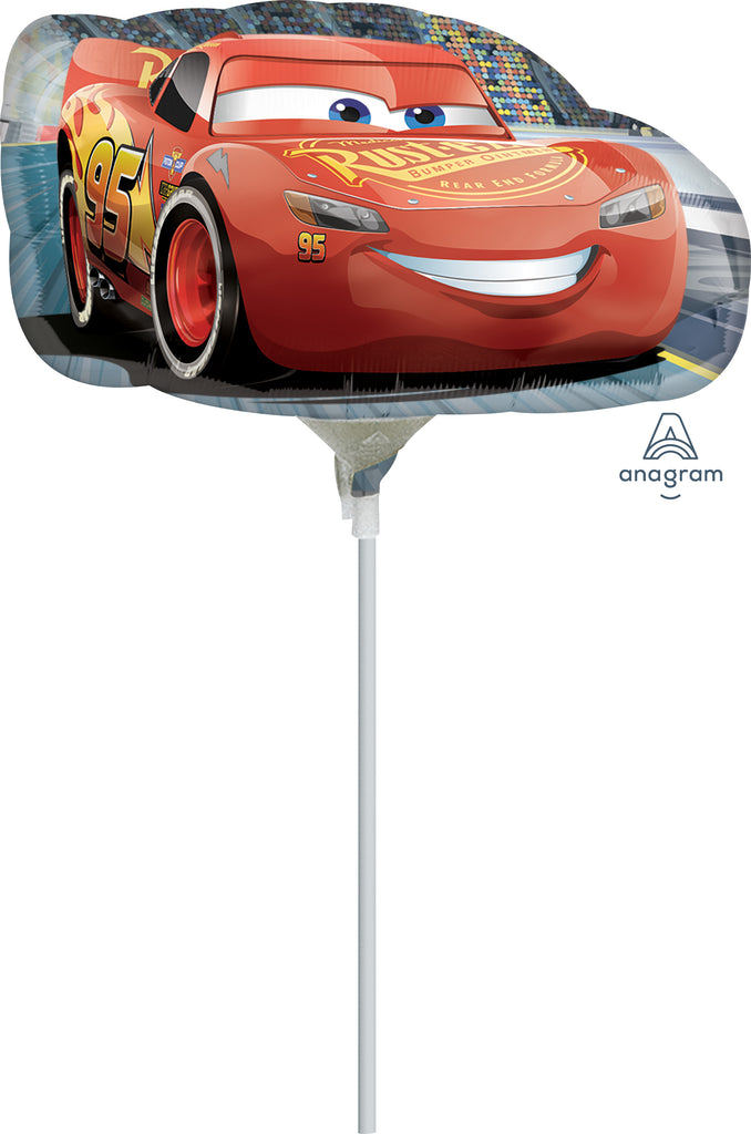10" Airfill Only Cars 3 Balloon