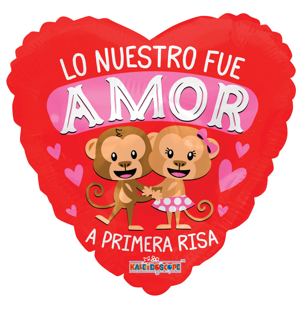 18" Changuitos Amor A Primera Risa Balloon (Spanish)