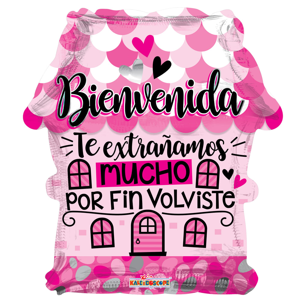 18" Bienvenida Casa Shape Balloon (Spanish)