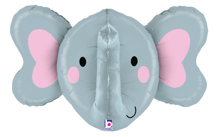 34" Multi-Sided Foil Shape Dimensionals Elephant Balloon
