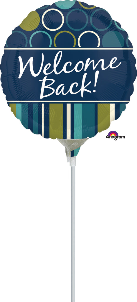 9" Airfill Only Welcome Back Balloon