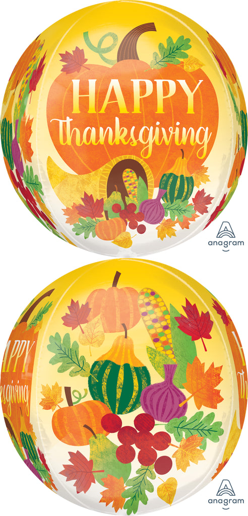 16" Jumbo Thanksgiving Harvest Balloon