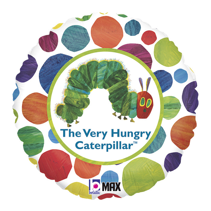 18" Balloon Packaged The Very Hungry Caterpillar