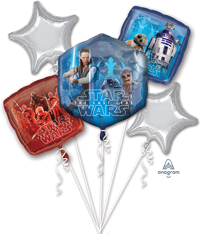 Star Wars The Last Jedi Bouquet Foil Balloon