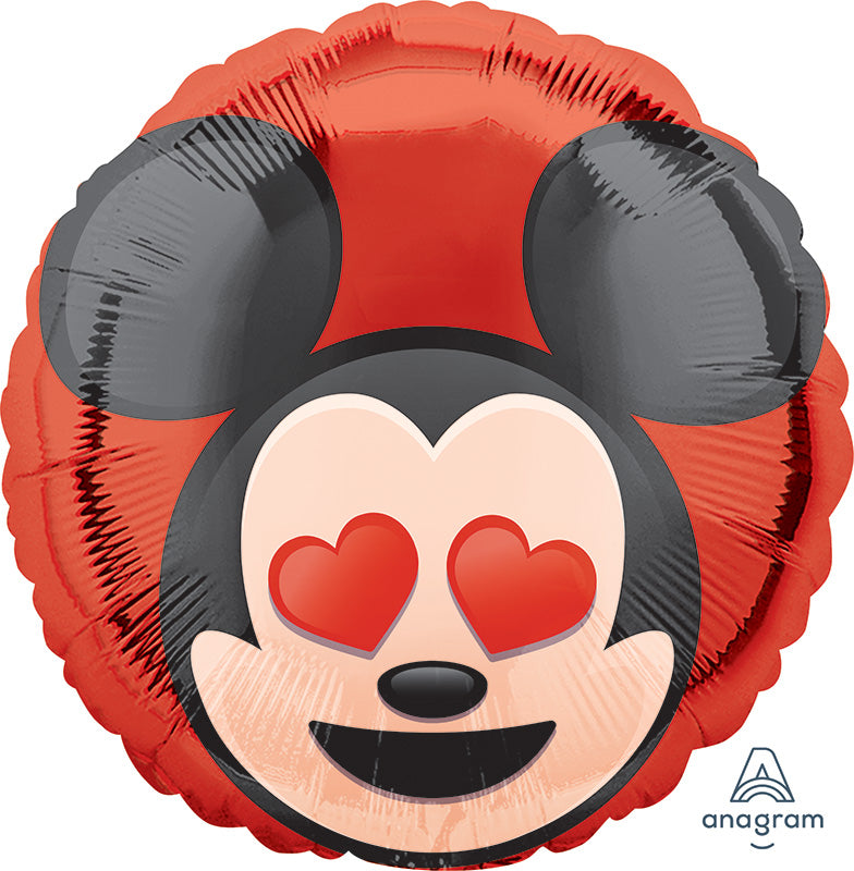 18" Mickey Mouse Emoji Balloon