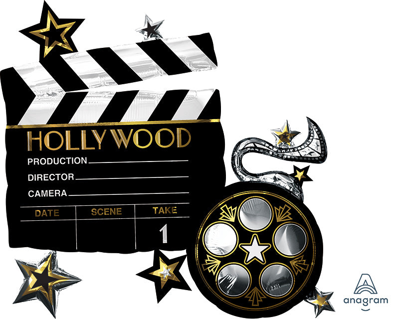 30" Hollywood/Movies SuperShape Foil Balloon