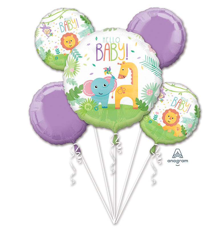 Fisher-Price Hello Baby Bouquet Foil Balloon